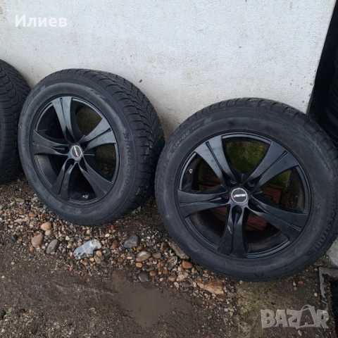 Алуминиеви джанти с гуми 255/55/18, снимка 2 - Гуми и джанти - 53584975
