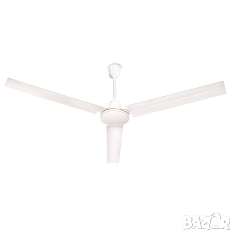 Метален таванен вентилатор Muhler MCD-54056 – 142 см (56"), 60W, с регулатор на стена, снимка 3 - Други стоки за дома - 52100136