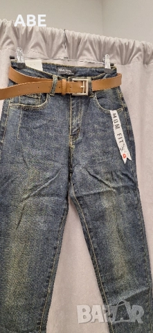 Дамски дънки mom fit, снимка 2 - Дънки - 52495961