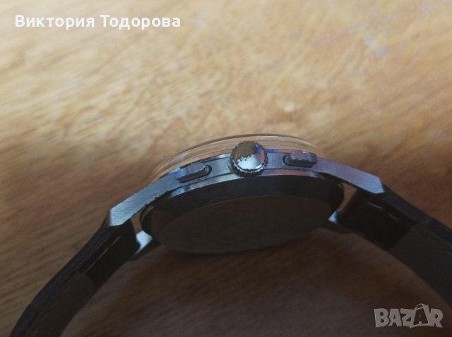 Мъжки часовник Полет/Poljot хронограф 3017, снимка 10 - Антикварни и старинни предмети - 40565692