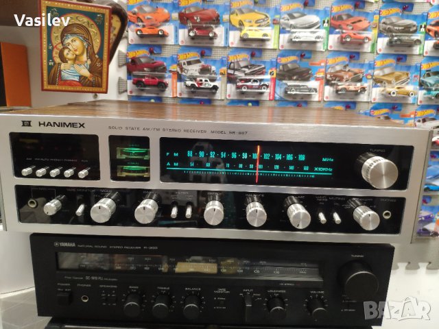 Качествен Стерео Ресивър / Усилвател Hanimex SR-887 Made in Japan, снимка 2 - Ресийвъри, усилватели, смесителни пултове - 39506865