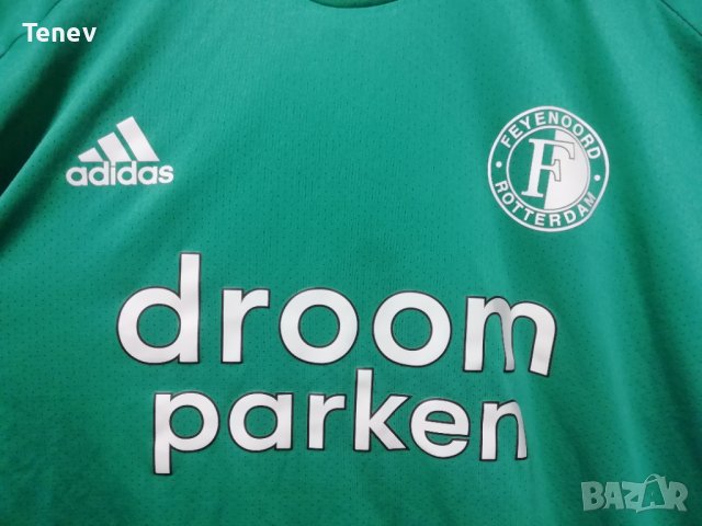 Feyenoord Rotterdam Adidas оригинална футболна тениска фланелка XL Фейеноорд , снимка 3 - Тениски - 41507556
