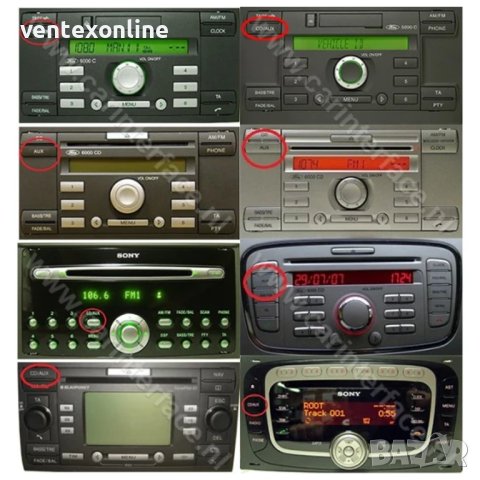 Bluetooth за Ford 5000 CD 6000 CD блутут за форд радио AUX-IN WEFA с микрофон, снимка 2 - Аксесоари и консумативи - 44197061