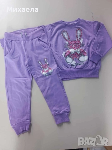 Детски памучни комплекти за момиченце - лека вата - няколко цвята - 30 лв., снимка 3 - Детски комплекти - 52484225