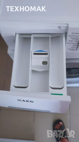 Пералня AEG клас А+++ 8кг. С функция пара , снимка 5 - Перални - 51140475