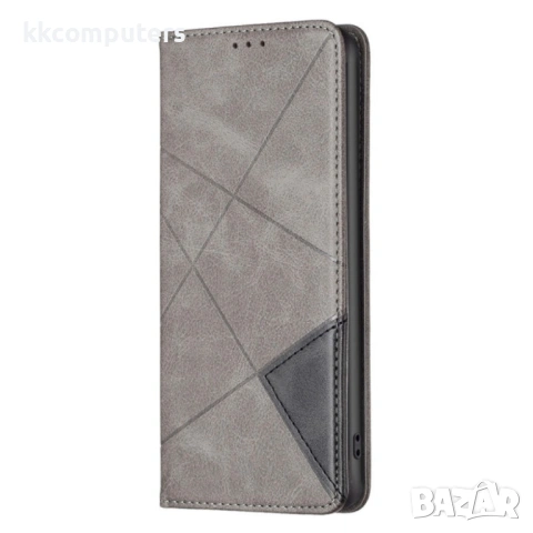 Honor X7b Rhombus Texture Magnetic Wallet Кожен Калъф и Протектор, снимка 4 - Калъфи, кейсове - 53438832