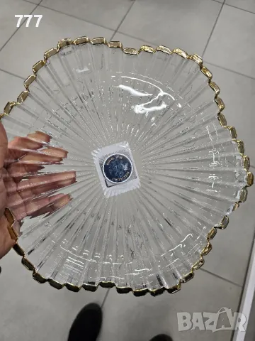 стъклени плата подноси 