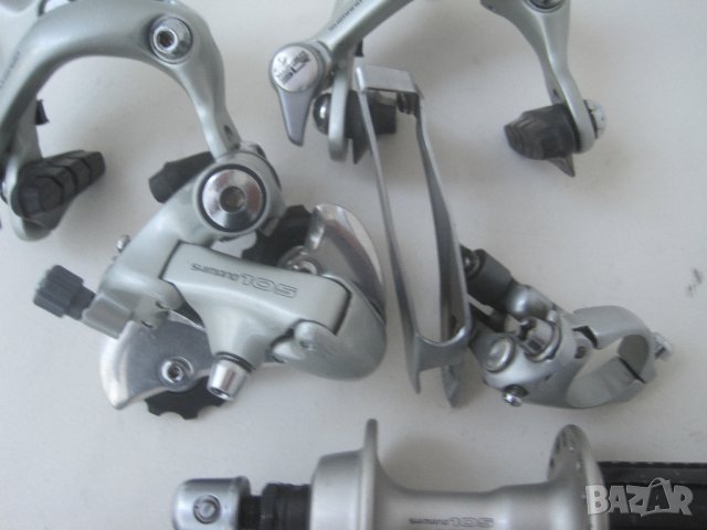 Shimano 105-1055-шосеен сет-РЕТРО, снимка 3 - Части за велосипеди - 34185063