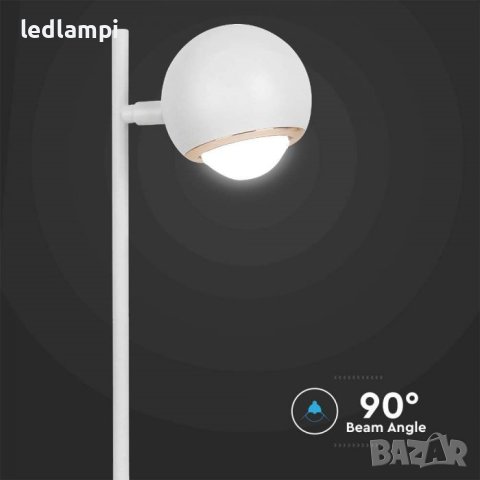 Настолна LED Лампа 6W Бяла Топло Бяла Светлина, снимка 3 - Настолни лампи - 41737530