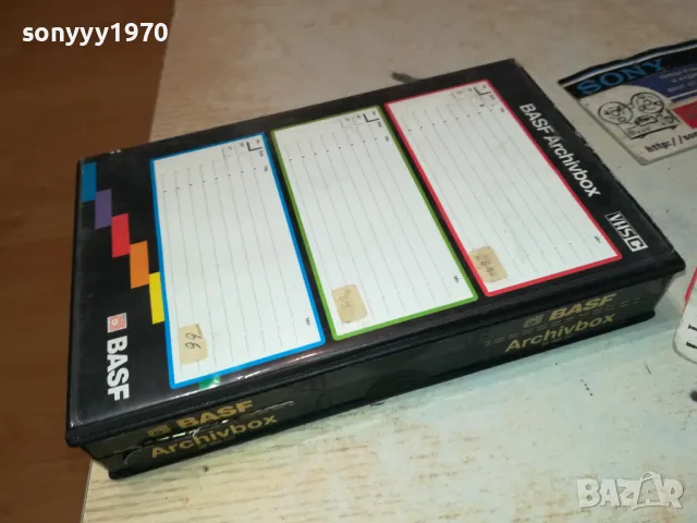 TDK BASF VIDEO VHS C TAPE X3 ВНОС GERMANY 2112241203, снимка 7 - Други жанрове - 48423615