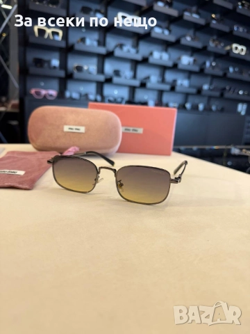 Miu Miu Слънчеви Очила С UV400 Защита - Налични Различни Цветове Код SK277, снимка 6 - Слънчеви и диоптрични очила - 52597077