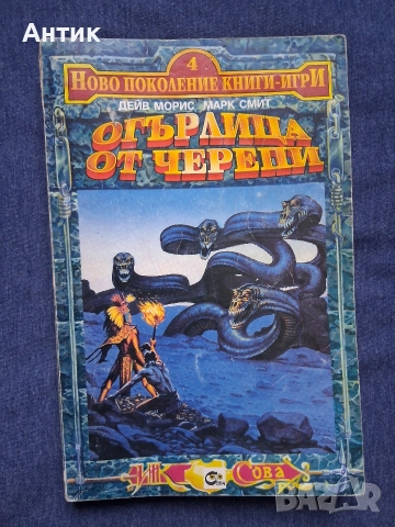 ЛОТ Книги Игри Огърлица от Черепи Тъмната Страна на Земята Леговището на Снежната Вещица, снимка 2 - Художествена литература - 52788994