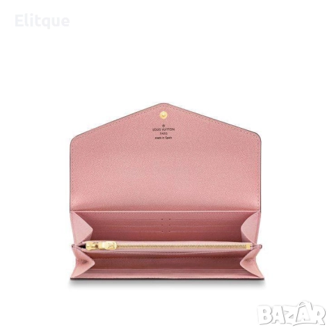 портмонета от естествена кожа Louis Vuitton , снимка 7 - Портфейли, портмонета - 52908090