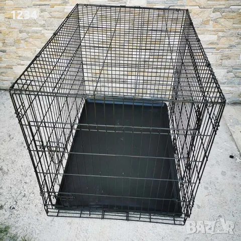 голяма метална клетка за куче 109x73x79см за транспорт и стационар , снимка 5 - За кучета - 55785150