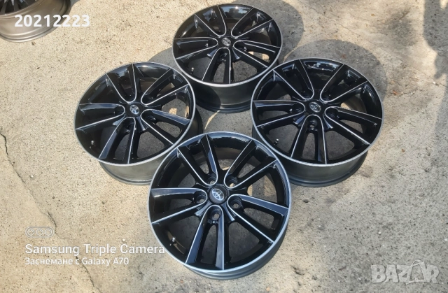 4 броя алуминиеви джанти за Toyota Corolla,Toyota Auris 16, снимка 6 - Гуми и джанти - 51486409
