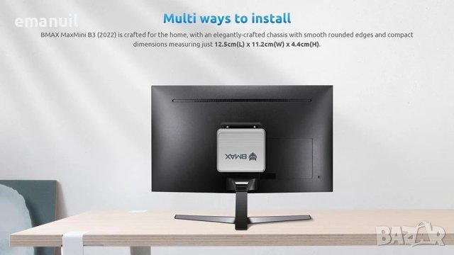 BMAX B3 B6 B7 Mini PC Intel i3 i5 i7 2.9-5GHz 16GB DDR4 512-1TGB SSD, снимка 8 - Геймърски - 41325188