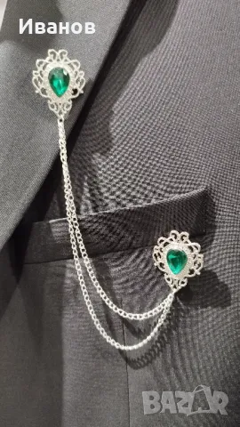 Мъжка брошка , снимка 2 - Други - 49573565