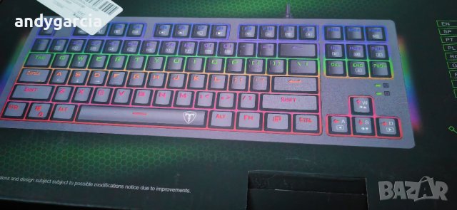 Redragon T-Dagger Bali T-TGK311 геймърска клавиатура чисто нова, гаранция, снимка 18 - Клавиатури и мишки - 41876324
