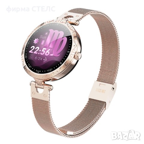 Смарт часовник STELS Q22, Водоустойчив IP68, Неръждаема стомана