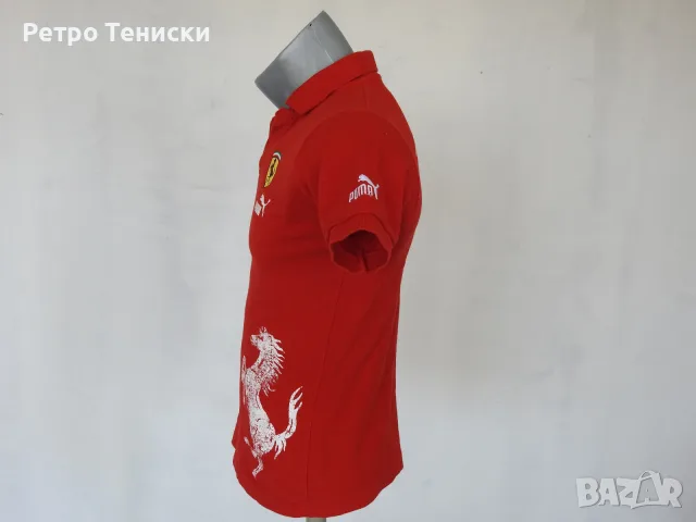 Тениска PUMA — Деца размер L Червено, снимка 2 - Тениски - 56319302