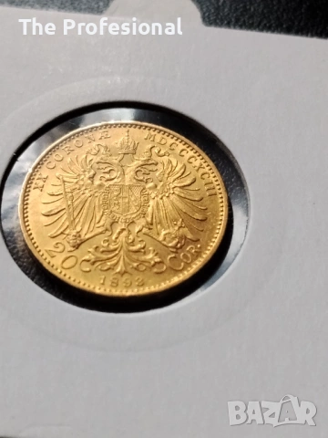 Златна монета Австрия, снимка 7 - Нумизматика и бонистика - 53185100