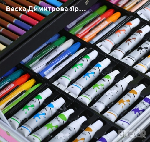 Творчески комплект за рисуване с изключително разнообразие от цветове, снимка 5 - Други - 51725723