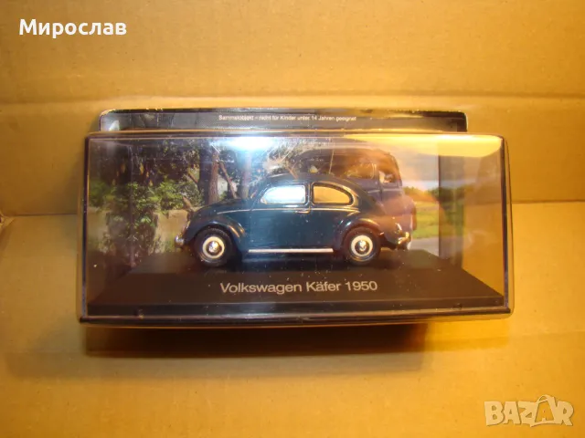 1:43 VW КОСТЕНУРКА БРЪМБАР МОДЕЛ КОЛИЧКА ИГРАЧКА, снимка 5 - Колекции - 48981657