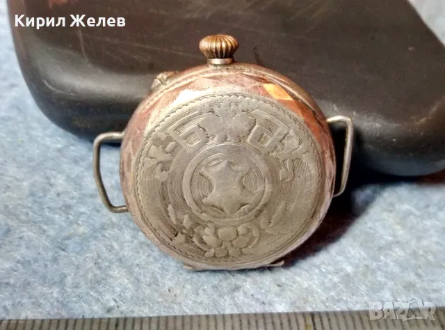 GALONNE Стар 19 Век ШВЕЙЦАРСКИ ПОЗЛАТЕН СРЕБЪРЕН ДЖОБЕН ЧАСОВНИК СРЕБРО 800 ПРЕПРАВЕН на РЪЧЕН 38326, снимка 16 - Антикварни и старинни предмети - 48289005