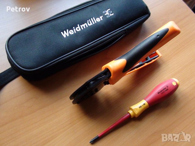 WEIDMÜLLER PZ 10 HEX - ТОП-PROFI Кримпклещи 0,14 - 10 mm²  ШЕСТОСТЕНЕН SUPER CRIMP !! НОВИ !!GERMANY, снимка 7 - Клещи - 35192262