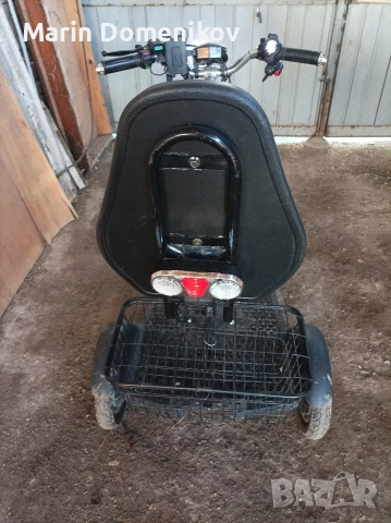 Електрическа триколка , снимка 8 - Инвалидни скутери - 52954979