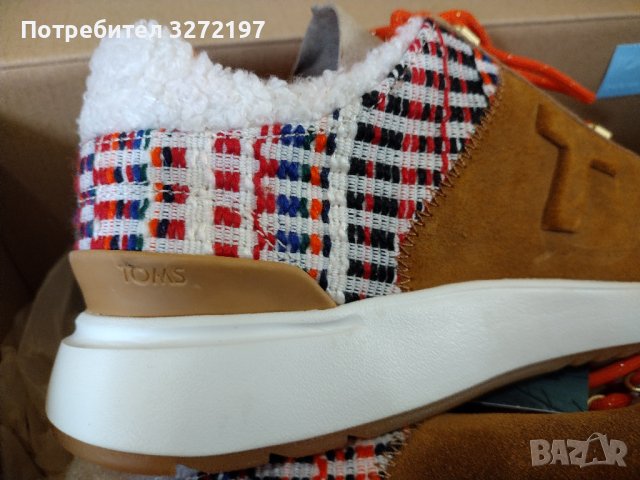 TOMS - елегантни,дамски спортни обувки, оригинални,закупени от Италия,размер 41, снимка 6 - Дамски ежедневни обувки - 42290869