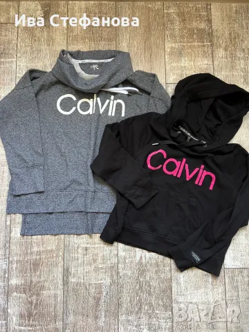 Маркови суичъри оригинални Calvin Klein , снимка 2 - Спортни дрехи, екипи - 47773653