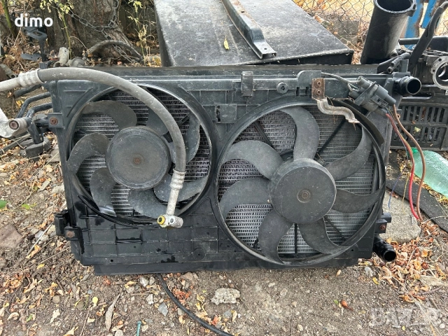 радиатор VW Seat Audi Skoda дифузьор воден климатичен перка перки 1K0121251CD