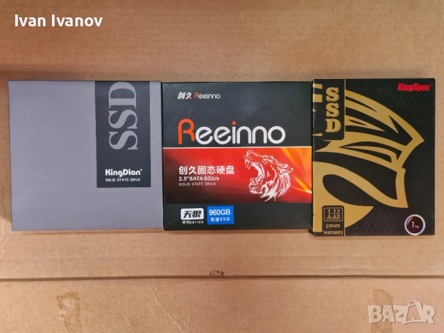 1TB ssd диск различни модели. Нови. , снимка 2 - Твърди дискове - 52893245