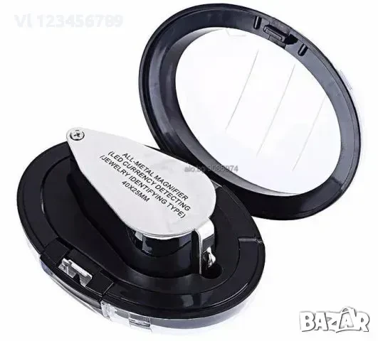 Сгъваема метална Лупа с увеличение 30 /40 пъти - 3 модела, снимка 5 - Колекции - 50689736