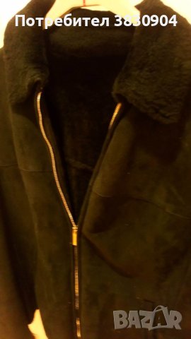 Кожено яке, Salvatore Ferragamo, IT 46, черно, снимка 12 - Якета - 42195480