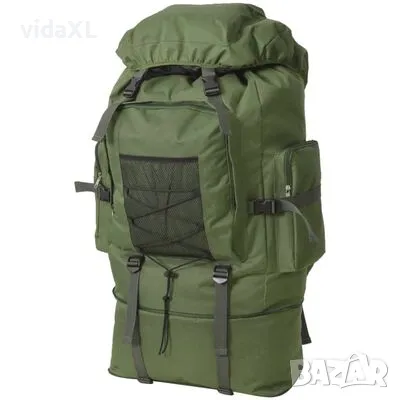 vidaXL Раница тип "войнишка", XXL 100 L, зелена(SKU:91096), снимка 1 - Други - 48690619