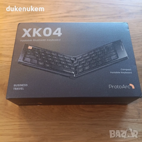 Сгъваема Bluetooth клавиатура AZERTY, Френска подредба, снимка 12 - Клавиатури и мишки - 53123993