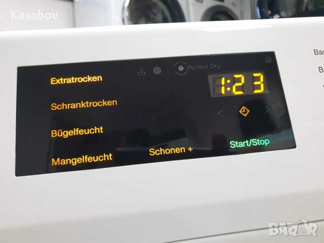 Miele T1 Сушилня с Термопомпа Миеле 12м Гаранция, снимка 4 - Сушилни - 52795201