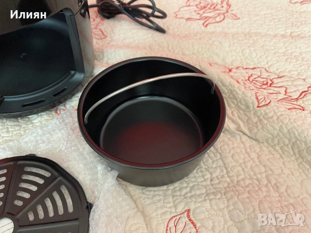 Фритюрник с горещ въздух Gourmetmaxx HIC-AF-8062D1, снимка 5 - Фритюрници - 53862362