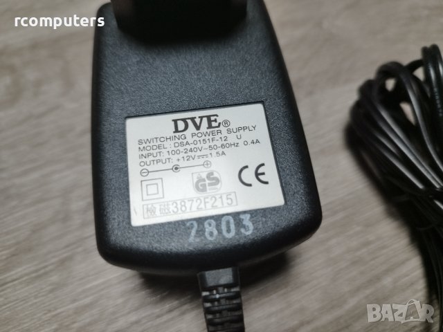 Захранване DSA-0151F-12 0.4A OUT 12V 1.5A, снимка 2 - Други - 39748652