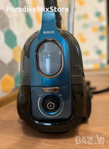 Прахосмукачка MUHLER без торбичка – Идеалният избор за ефективно почистване  , снимка 3 - Прахосмукачки - 49497628