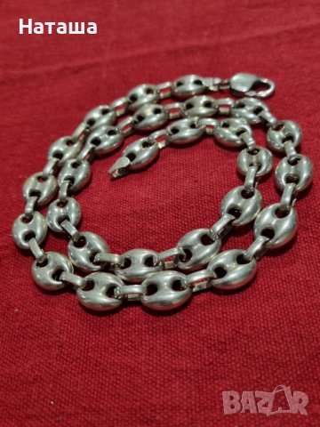 Сребърен синджир 925 , снимка 3 - Колиета, медальони, синджири - 42146016