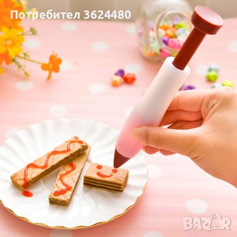 3151 Писалка за украсяване на сладкиши, снимка 5 - Аксесоари за кухня - 35764500