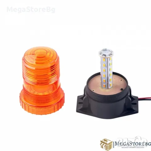Сигнална лампа маяк 2058 - 30 диода 12-30V, снимка 5 - Аксесоари и консумативи - 47522039