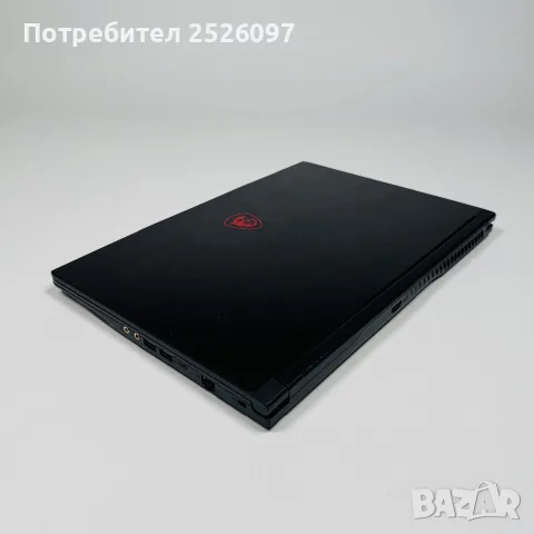 MSI Thin GF63/144Hz 15,6”/i7-12650H 24MB/RTX 4060 8GB/16GB/512GB, снимка 7 - Лаптопи за игри - 55902753