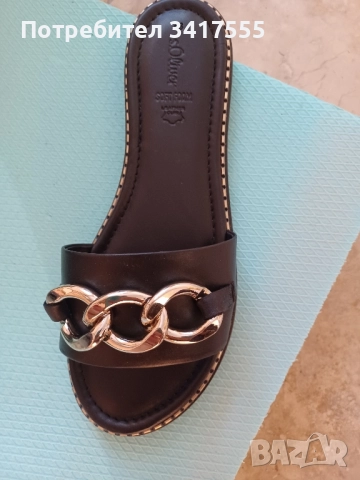 Дамски чехли естествена кожа, снимка 8 - Чехли - 52536155