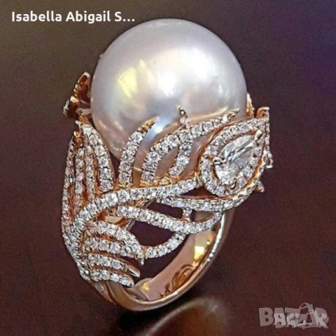 Сребърен пръстен котка, рози, перла, окото на Ра, снимка 8 - Пръстени - 41906917