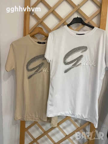 Тениски на Guess в три цвята, снимка 3 - Тениски - 52997283