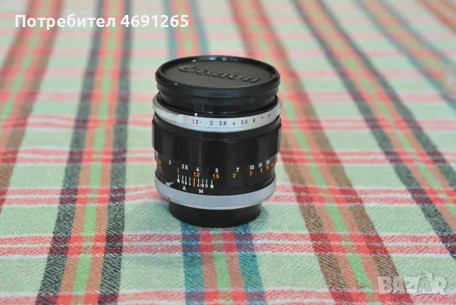 Canon FL 55/1.2 + Canon FL 85/1.8 , снимка 9 - Обективи и филтри - 56357652